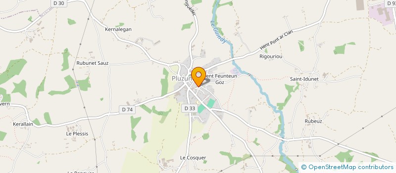 localisation de l'entreprise MONSIEUR JEREMIE BRILLET  TONQUEDEC