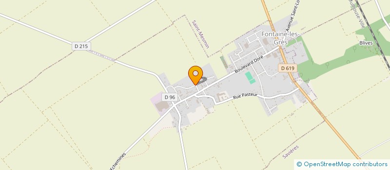 localisation de l'entreprise MONSIEUR JEREMIE BRISSET à FONTAINE-LES-GRES