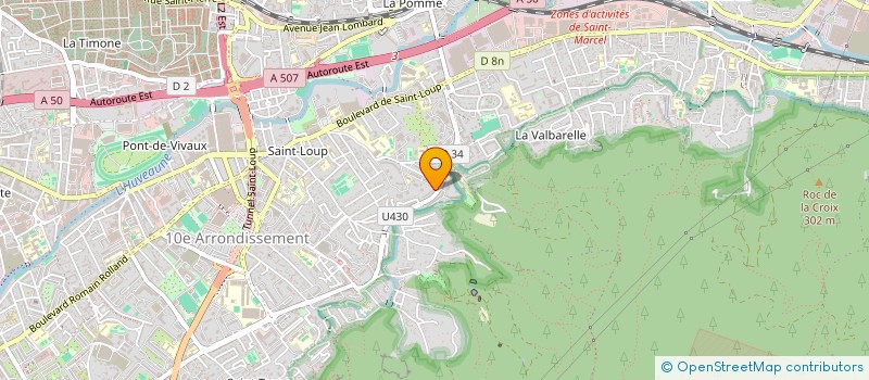localisation de l'entreprise MONSIEUR JEREMIE BRONTE à MARSEILLE