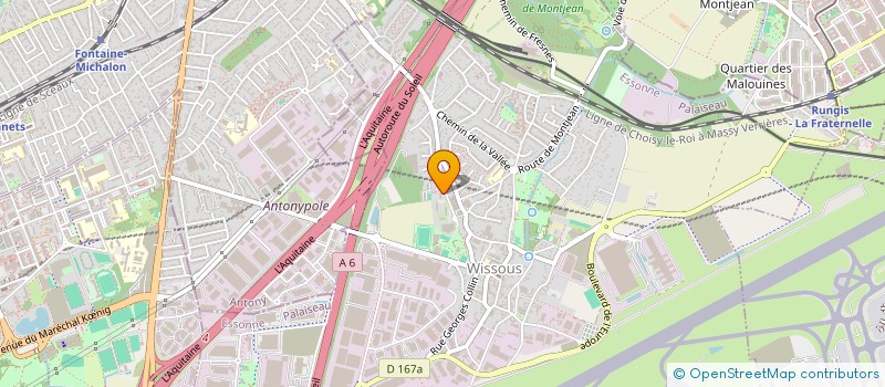 localisation de l'entreprise MONSIEUR JEREMIE BRUCHON à WISSOUS