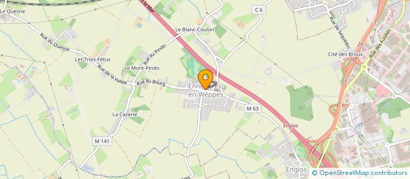 localisation de l'entreprise MONSIEUR JEREMIE BUGINNE  EMMERIN