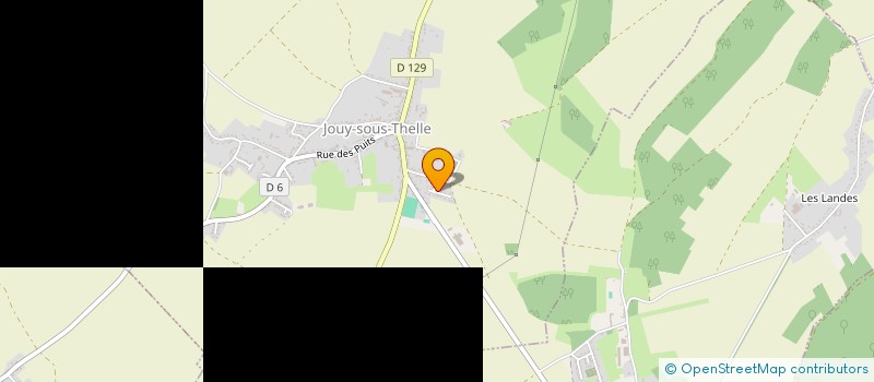 localisation de l'entreprise MONSIEUR JEREMIE BUISSON  JOUY-SOUS-THELLE