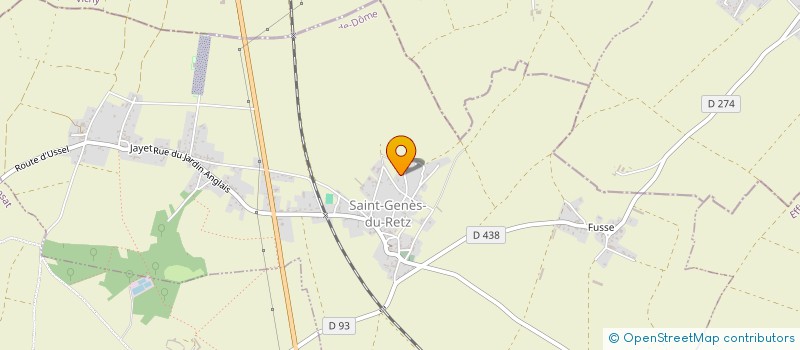 localisation de l'entreprise MONSIEUR JEREMIE BURIAS  SAINT-GENES-DU-RETZ