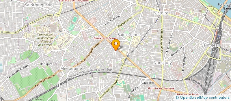 localisation de l'entreprise MONSIEUR JEREMIE CABROL à TALENCE