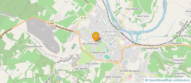 localisation de l'entreprise MONSIEUR JEREMIE CAMBRAI à CHATEAUNEUF-SUR-CHARENTE