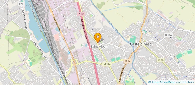 localisation de l'entreprise MONSIEUR JEREMIE CANZIAN  FONTENILLES