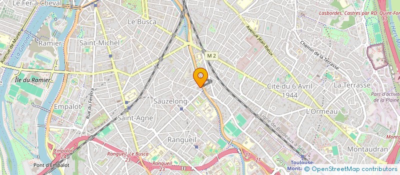 localisation de l'entreprise MONSIEUR JEREMIE CARREZ à TOULOUSE