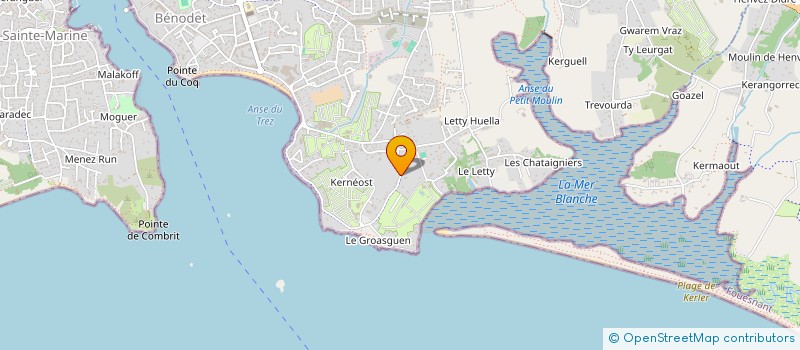 localisation de l'entreprise MONSIEUR JEREMIE CASTELLA à QUIMPER