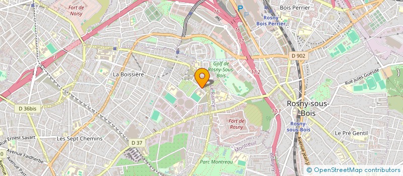 localisation de l'entreprise MONSIEUR JEREMIE CAUET à MONTREUIL