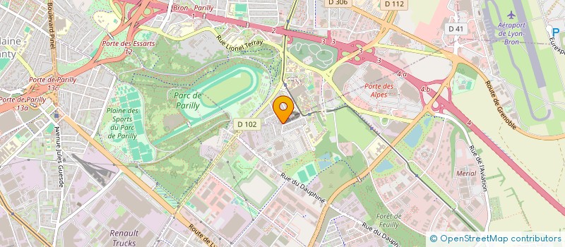 localisation de l'entreprise MONSIEUR JEREMIE CHAMROUX  SAINT-PRIEST