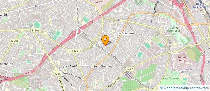 localisation de l'entreprise MONSIEUR JEREMIE CHAPPOUX à MONTREUIL