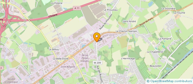 localisation de l'entreprise MONSIEUR JEREMIE CHARAMON  SAINT-PHILBERT-DE-GRAND-LIEU