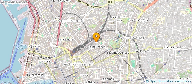 localisation de l'entreprise MONSIEUR JEREMIE CHARRAS à MARSEILLE
