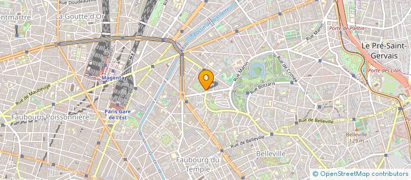 localisation de l'entreprise MONSIEUR JEREMIE CHAUVIGNE  PARIS