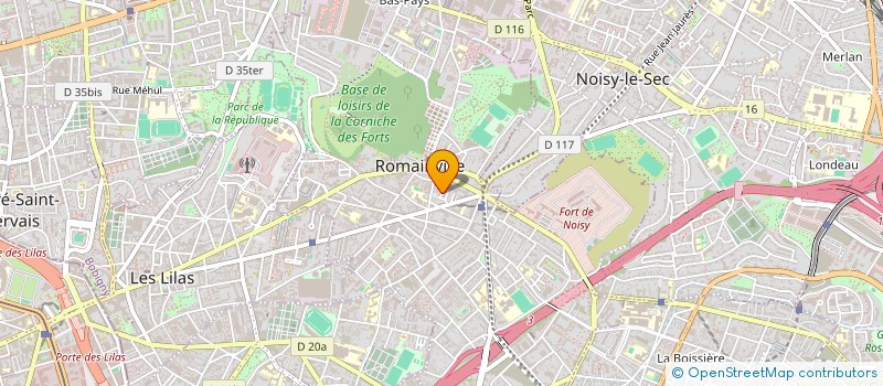 localisation de l'entreprise MONSIEUR JEREMIE CHEREAU à ROMAINVILLE