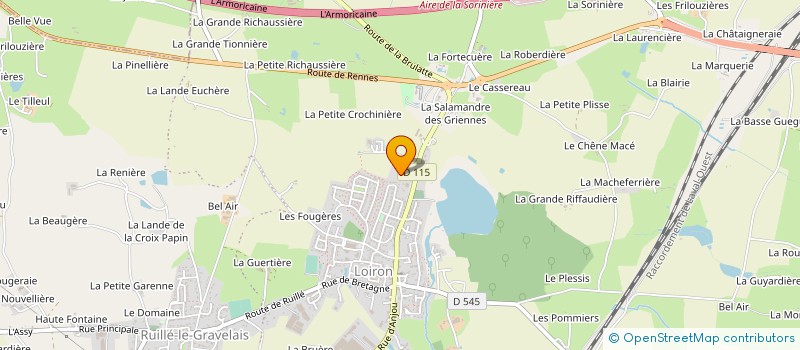 localisation de l'entreprise MONSIEUR JEREMIE CLAVREUL à LOIRON-RUILLE