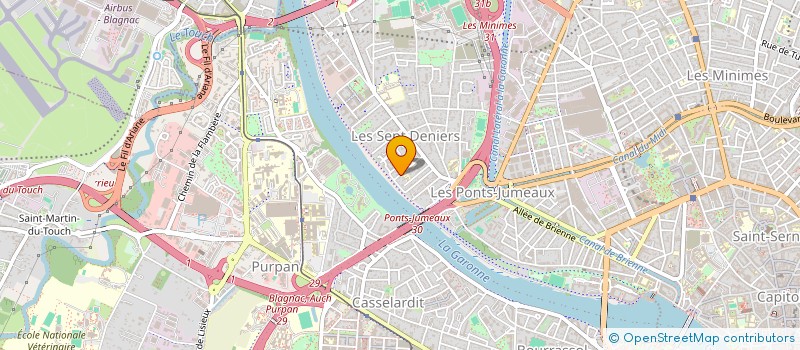 localisation de l'entreprise MONSIEUR JEREMIE CLERMONT à TOULOUSE