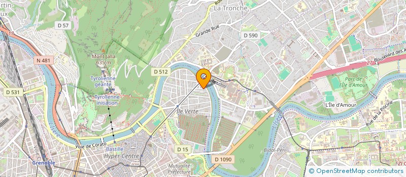 localisation de l'entreprise MONSIEUR JEREMIE CLOT à GRENOBLE