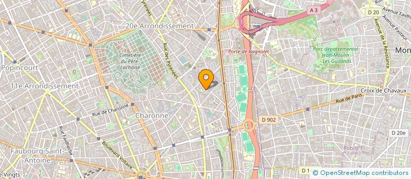 localisation de l'entreprise MONSIEUR JEREMIE COHEN  PARIS