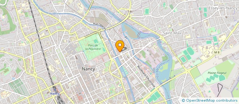 localisation de l'entreprise MONSIEUR JEREMIE COLIN  NANCY