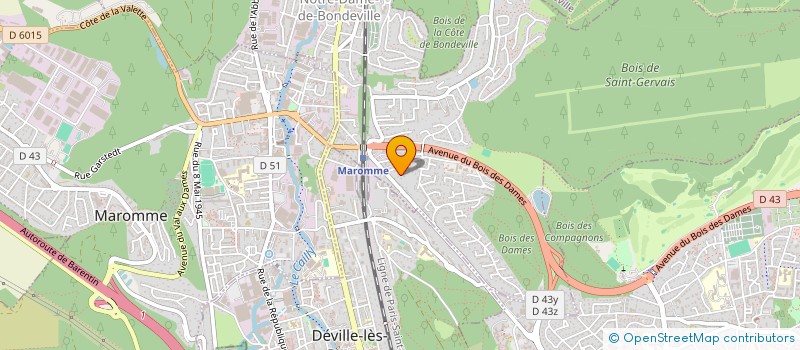 localisation de l'entreprise MONSIEUR JEREMIE COLIN  NOTRE-DAME-DE-BONDEVILLE