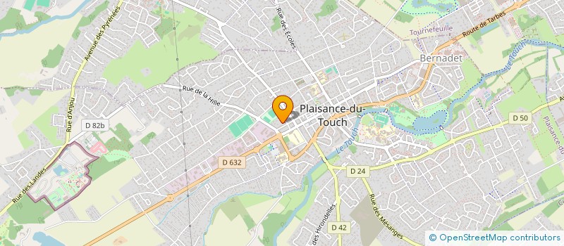 localisation de l'entreprise MONSIEUR JEREMIE COQUIN à PLAISANCE-DU-TOUCH