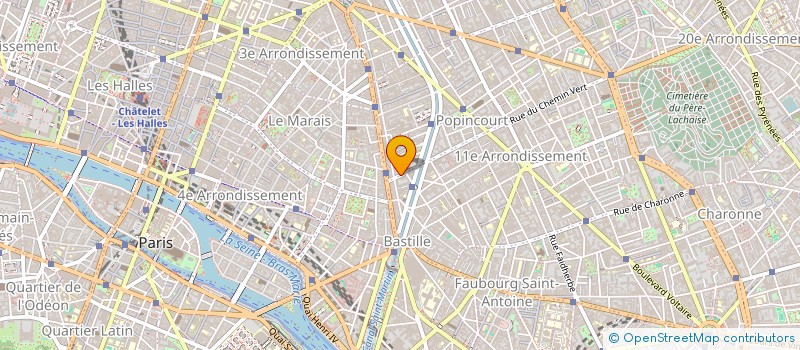 localisation de l'entreprise MONSIEUR JEREMIE COSCAS  PARIS