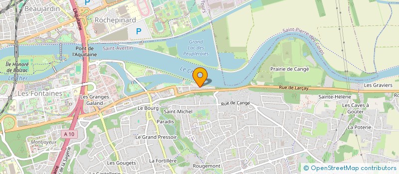 localisation de l'entreprise MONSIEUR JEREMIE COURDENT  SAINT-AVERTIN