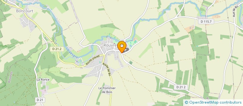 localisation de l'entreprise MONSIEUR JEREMIE CRINIERE à ROUVRES