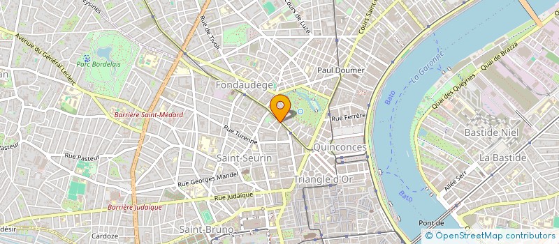 localisation de l'entreprise MONSIEUR JEREMIE DANA à BORDEAUX