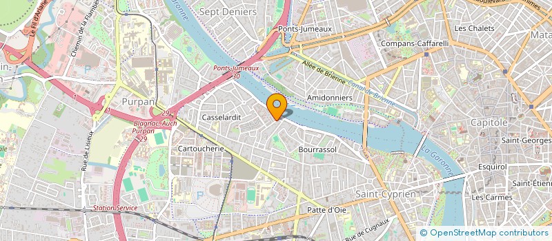 localisation de l'entreprise MONSIEUR JEREMIE DAVID à TOULOUSE
