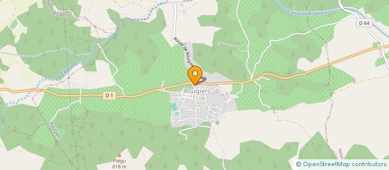 localisation de l'entreprise MONSIEUR JEREMIE DEBAYLE  ROUGIERS