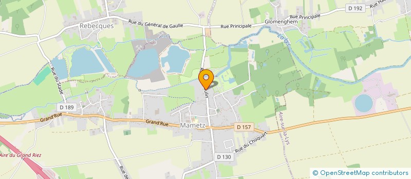 localisation de l'entreprise MONSIEUR JEREMIE DEFENIN  MAMETZ