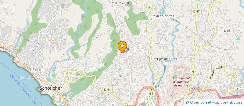 localisation de l'entreprise MONSIEUR JEREMIE DEHOUT  FORT-DE-FRANCE