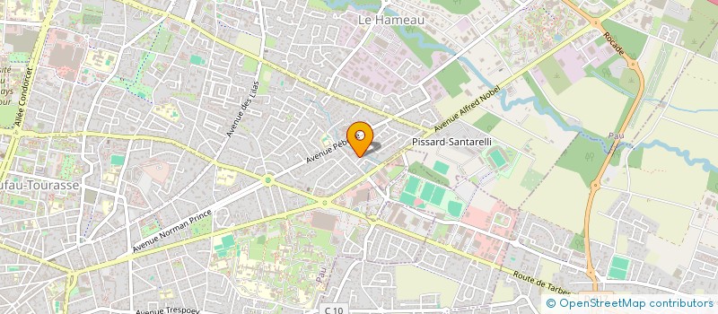 localisation de l'entreprise MONSIEUR JEREMIE DEL ZOTTO à PAU