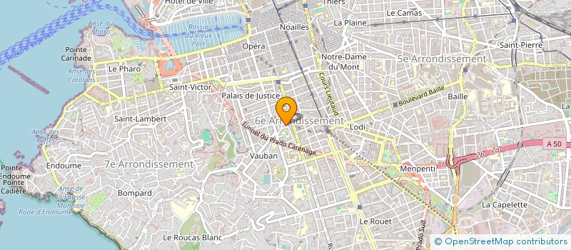 localisation de l'entreprise MONSIEUR JEREMIE DELHOME à MARSEILLE