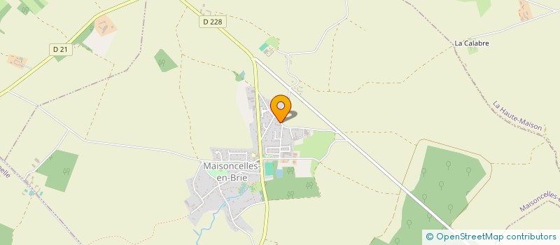 localisation de l'entreprise MONSIEUR JEREMIE DENIS  MAISONCELLES-EN-BRIE