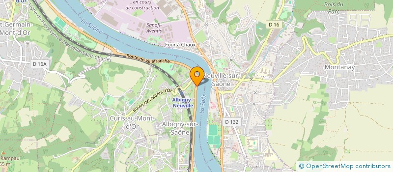 localisation de l'entreprise MONSIEUR JEREMIE DEQUINCIEUX  ALBIGNY-SUR-SAONE