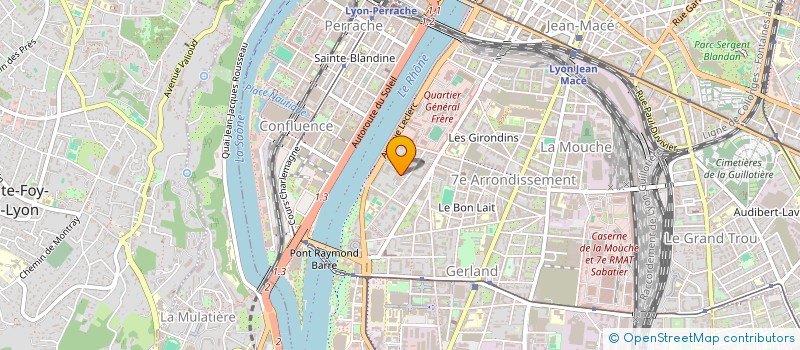 localisation de l'entreprise MONSIEUR JEREMIE DESPINASSE  LYON