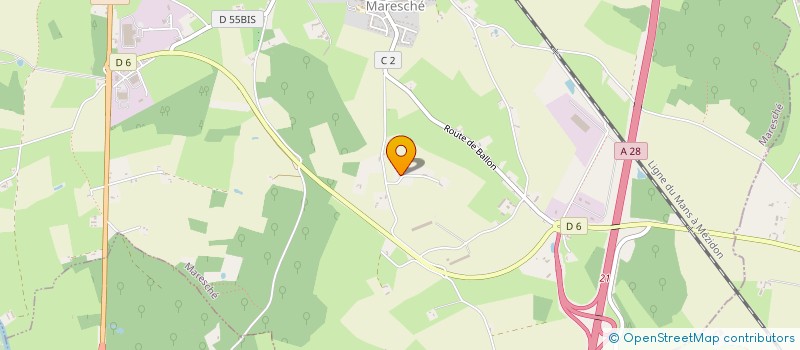 localisation de l'entreprise MONSIEUR JEREMIE DESPRES  MARESCHE