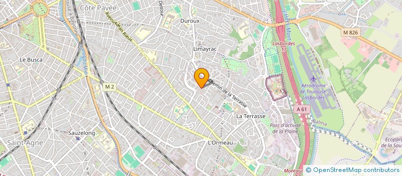 localisation de l'entreprise MONSIEUR JEREMIE DESTOMBES  TOULOUSE