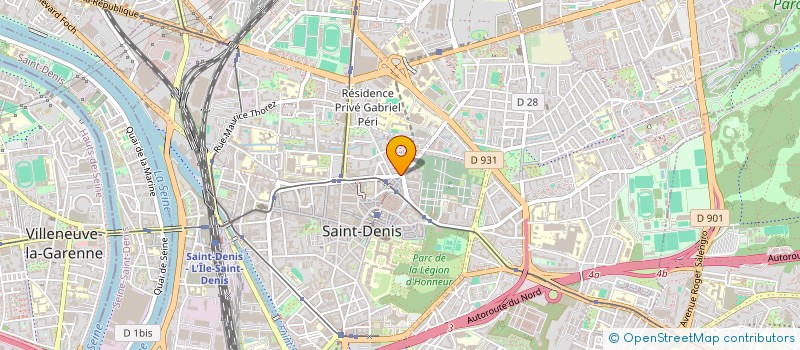 localisation de l'entreprise MONSIEUR JEREMIE DETHELOT à SAINT-DENIS