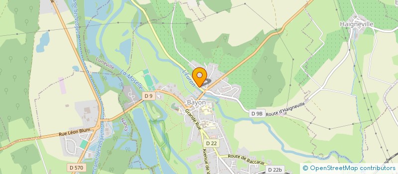 localisation de l'entreprise MONSIEUR JEREMIE DOLT  BAYON