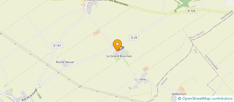 localisation de l'entreprise MONSIEUR JEREMIE DORET  ASSAIS-LES-JUMEAUX
