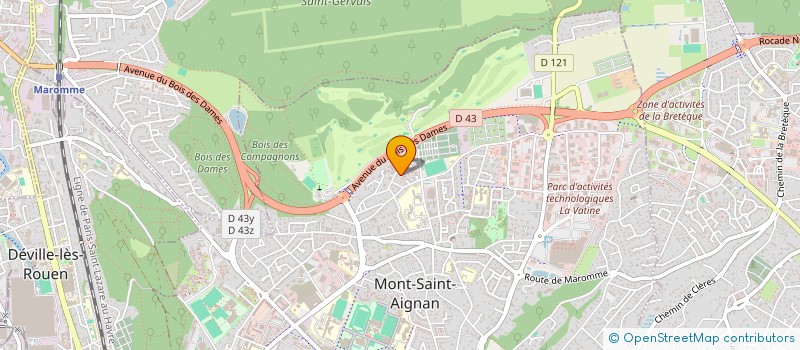 localisation de l'entreprise MONSIEUR JEREMIE DOUCY  MONT-SAINT-AIGNAN