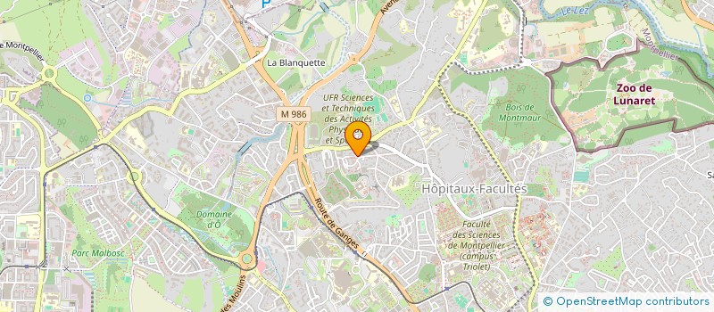 localisation de l'entreprise MONSIEUR JEREMIE DRAPIER à MONTPELLIER