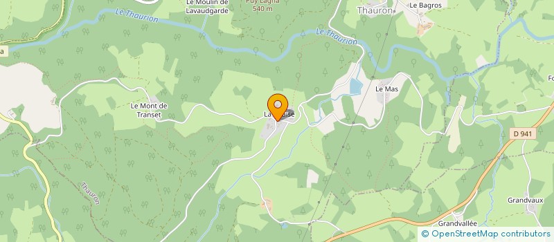 localisation de l'entreprise MONSIEUR JEREMIE DUFETEL à SAINT-GEORGES-LA-POUGE