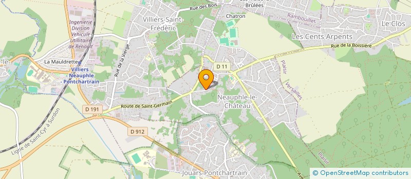 localisation de l'entreprise MONSIEUR JEREMIE DUPREY à NEAUPHLE-LE-CHATEAU