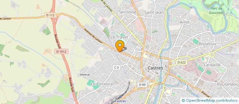 localisation de l'entreprise MONSIEUR JEREMIE EINHORNY à CASTRES