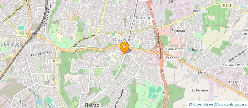 localisation de l'entreprise MONSIEUR JEREMIE ELIE  FLOIRAC